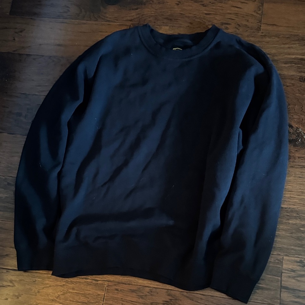 RVCA Men's Dark Blue Crewneck Sweater